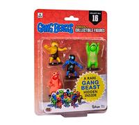 Toikido Gang Beasts - Figura de acción de Juguetes para niños de 6,3 cm. Figuras de acción coleccionables para niños y niñas. Paquete de 5 Unidades. Incluye 1 Juguete de Personaje Raro Oculto.