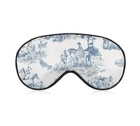 Toile De Jouy Antifaz para dormir para hombres, mujeres, adolescentes, niños, para dormir por la noche, cómodo para viajes, yoga, siesta