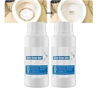 Toilet Active Oxygen Agent, All Purpose Cleaning Powder Toilet Bowl Foam, Powerful Sink and Drain Cleaner, Deep Decontamination (110g-2pcs)