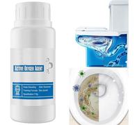 Toilet Active Oxygen Agent,Touch Free Fizzy Foam Toilet Cleaner,Splash Toilet Cleaner Foaming Powder,Powerful Pipe Dredging Agent,Easy To Help You Solve In Toilet Cleaning (1 pcs-110g)