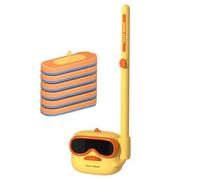 Toilet Bowl Brush - Cute Animal Bathroom Scrubber for Hygienic Cleaning with for | Space Saving Wall Install with Flexible Head, Narrow Toilet Cleaner, Hotel Dorm Powder Room