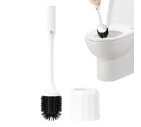 Toilet Bowl Brush | Electric Toilet Bowl Brush with Holder | Wall-Mounted Cleaning Tool, Flexible Scrubber For Hotel School Mall Station Use