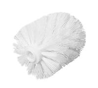 Toilet Bowl Brush Refill - Easy Fit Screw System, Heavy Duty Sturdy Bristles, Strong Cleaning Action Head Replacement | Perfect for Bathroom Deep Cleaning Sanitary Care Household Utility Use