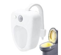 Toilet Bowl Motion Sensor Light | LED Inside Color Change 16-Color Toilet Bowl Nightlight - Motion Sensor Activated Cool Stuff Bathroom For Dad Teen Boys Girls Men Women