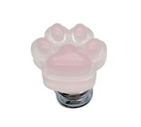 Toilet Button Pusher, Cat Claw Design Button Press Tool, Press Soft Pad, Nail Friendly Design, Compact & Hygienic for Women with Long Nails, Manicure Protection