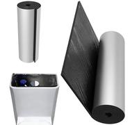 toilet cistern insulation liner,50*200cm/19.68*78.74in toilet tank insulation kit with aluminum，toilet cistern flush partsfoil-self adhesive prevent the formation of condensate water