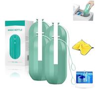 Toilet Cleaner,Automatic Long-Lasting Toilet Bowl Cleaners,Gel Cleaning Drop in Tank,Cleaners Bottle Makes Bowls Look New with a Light,Odor Removal Stain Removal,Fresh Scent (4)