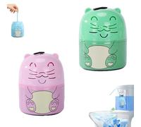 Toilet Cleaner & Toilet Deodorizer Wonder, 2025 Upgraded Toilets Cleaning Bottle, Cute Dinosaur-Shaped Magic Toilets Bowl Tank Cleaning Bottle for Bathroom, House (Pink+Green)
