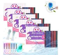 Toilet Cleaning Sticks, Multi-functional Concentrated Toilet Bowl Cleaning Sticks, Toilets Bowl Cleaners Drop In Tank, Long-Lasting Freshness (5PCS)
