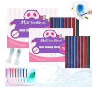 Toilet Cleaning Sticks, Multi-functional Concentrated Toilet Bowl Cleaning Sticks, Toilets Bowl Cleaners Drop In Tank, Long-Lasting Freshness (2PCS)