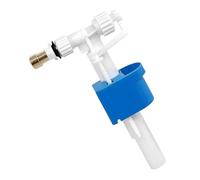 Toilet Flush Valve & Tank Fill Valve - Easy Install Leak Proof | Spülkasten-Füllventil mit Kupfer-Anschluss G3/8 & G1/2 | Schwimmerventil für Home, Dorm, Hotel, Apartment & Rental
