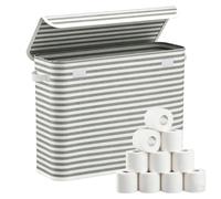 Toilet Paper Basket | Large Capacity Foldable Storage Container | Decorativ