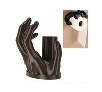 Toilet Paper Holder, Gothic Toilet Paper Holder Easy to Install Toilet Paper Holder in BathroomFun Bathroom Decor, 3D Ghost Hand Toilet Paper Holder H