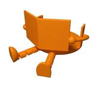 Toilet Paper Holder Stand - 3D Printed Reading Funny Cute Napkin Stand - Bathroom Toilet Paper Holder,for Bathroom Kitchen RV Travel Home Guest House Cabinet Inside Daily