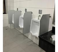 Toilet Partit - Separador de orinal para hombre, paneles de privacidad para orinales, impermeable, divisor de baño para baños públicos, hoteles (juego de 3)