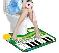 Toilet Piano Mat - Musical Toilet Mat | Anti-Slip Rug with Sound For Bathroom | Interactive Piano Sounding Carpet For Bathroom | Electronic Keyboard Potty Floor Mat