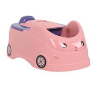 Toilet Potty, Cartoon Lidded Training Toilet, 16.54x10.63x7.09 inches, Kids Shower Chair and Buttocks Washing Stool for Habits Training, Ideal for Car, Camping, Balcony