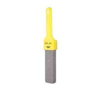 Toilet Pumice - Hard Mineral Deposit Eraser, Lavatory Cleaning Appliance, Long Attachment Rod, Removing Mineral Build Up Ring, Restroom Appliance Accessory, Glass Oven Grill Cleaning