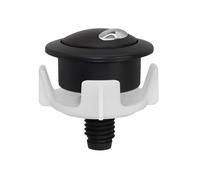 Toilet Push Button, Flush Control, High Performance Flusher Replacement, 1.89x2.13 Inches Easy Install Tank Part, Ideal for Home, Apartment, Repair, Plumbing, Fixtures Maintenance Use