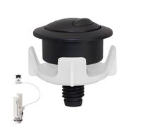 Toilet Push Button, High-Performance Flush Replacement, Easy-Install Flusher with Two Flush Options, Durable Tank Parts for Maintenance, Plumbing Repair in Apartment, Home, or Rental Use