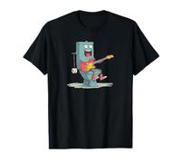 Toilet Rock con Aspecto Genial de Guitarra eléctrica para niños y niñas Camiseta