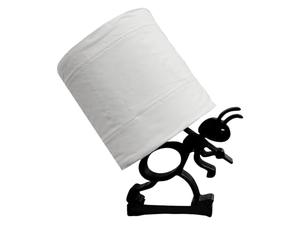 Toilet Roll Holder - Ant Shaped Cute Napkin Dispenser | Matte Paper Towel Holder For Bathroom, Kitchen, Guest House, Trailer, Camping, Travel, Home Cabinet, Decorative Funny Tissue Organizer For Daily