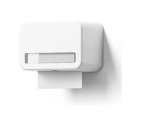 Toilet Roll Holder Wall Mounted Facial Tissues Dispenser Waterproof/dustproof/cat Proof Self Adhesive Roll Paper Holders - No Drilling for Bathroom/to