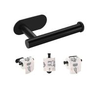 Toilet Roll Holder Without Drilling, Self-adhesive Toilet Roll Holder Stainless