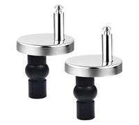 Toilet Seat Bolts - Toilet Seat Lid Bolts | Stainless Steel Toilets Seats Hinges Screw Connector,Quick Release, 2Pcs Toilets Seats Accessories Fasteners For Bathroom Toilett