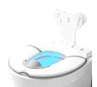 Toilet Seat Cover, Potty Training Mat with Suction Cups, Travel Potty Training Cover, Soft Stable Pad Cushion for Hygienic Protection, Foldable Travel Friendly Design, Waterproof Portable for Kids