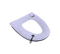 Toilet Seat Cover with Zipper Design, Easy Installation Ensures Secure Fit on Most Elongated Seats, High Quality Plush Offers Warm and Comfortable