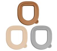 Toilet Seat Cushion - Three Piece Comfortable Pad Set | Soft Supportive Toilet Seat Cover for Home Bathroom Restroom Apartment Hotel Room Public Facility Elderly Care