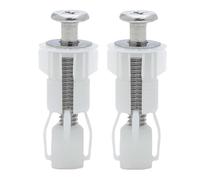 Toilet Seat Screws Kit, Bathroom Hardware, Replacement Fasteners, Secure and Stable Fit, Strong Repair Set, For Common Bathroom Seat Fastening Problems, 0.71 Inches