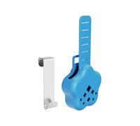 Toilet Tablet Holder - Silicone Metal Hook Blue Design | Ţoilet Tank Cleaner Bracket With Star And Flower Shaped Ĥolder | Ťoilet Cleaning Ţablet Storage For Home Hotel Apartment Bathroom Restroom Use