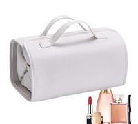 Toiletry Bag - Makeup Organizer, Waterproof Pouch, Spacious Cosmetic Storage Bags, Travel Organizers for Lipstick, Brushes, Concealer, Skincare Items | Ideal Trips Handbag Vanity Kit Storages