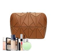 Toiletry Bag - PVC Polyester 20cm, Waterproof Organizer, Foldable Compartment Design | Secure Storage Utility Build, PVC Case, Portable Holder For Cruise, Train, Shower, Vacation