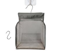 Toiletry Bag - Space Saving Storage, 7,87 x 3,94 x 9,45 pulgadas Toiletry Organizador Gym Shower Bag - for Toothbrush Makeup Clothes Gym Outdoor Beach Pool Tent, Gris, Se référer au descriptif