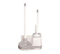 Toilettenkolben- Bürstenset, Toilettenbürsten- Halter-Set Kolben - Badezimmer-Toilettenschüssel-Bürsten-Kolbenhalter-Set - Kolben-Toilettenbürsten-Kombination, Kolben- Bürstenset Für Die B