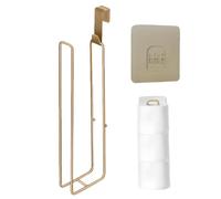 Toilettenpapierhalter Wandhalterung - Bohrfrei Eisen | Selbstklebender Papiertuchhalter Küchenrollenhalter, Wand Papierhalter Spender Für Küche Bad Wohnheim Wohnmobil Gewerbe