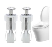 Toilettensitz Schrauben Ersatzset - Robuster Befestigungssatz,2 Stück Toilettensitz Befestigungsschrauben Für Bodenmontage Badezimmer