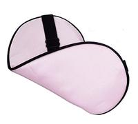 ToiM Máscara de dormir 100% seda con correa ajustable ambos lados de seda materail máscara de ojos para dormir (20* 10cm/azul marino)