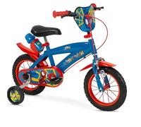 Toimsa Bicicleta 12" Spiderman Huffy Toimsa - Bicicleta Infantil con Ruedas de Entrenamiento