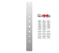 Toise de crecimiento para - Espejo de pared con toise, decoración de interiores Versátil para salas de juegos | Guarderías, salas de estudio, tabla de medición de altura, regla