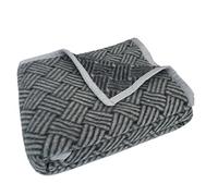 Toison d'Or Ananké Protectora Lambswool/Jacquard Acero 210 x 260 cm