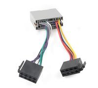 Toiumops Adaptador para Ford, para Land Rover Freelander, Adaptador de Cable de Cable de Enchufe de arnés de cableado de Radio estéreo de automóvil