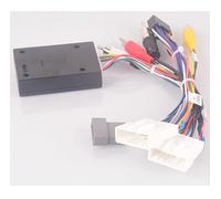 Toiumops Adaptador para Nissan Qashqai J11 x-Trail Tiida 2014-2016, 16 Pines para Android Radio de Coche estéreo Cable de arnés de cableado