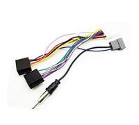 Toiumops Adaptador para Nissan Qashqai Versa Sentra x-Trail, Unidad Principal de Radio de Coche Audio Conector de 20 Pines Adaptador de arnés de cableado