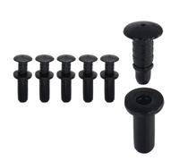 Toiumops Clips de fijación para Benz Clase E W211 Clase C W204, 10X Clip para Panel de moldura de Alfombra de Maletero de Coche