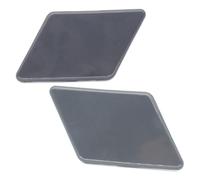 Toiumops Cubierta del lavafaros para BMW E90 E91 328xi 320i 325i 335i 325xi, 1 par de Cubiertas de Boquilla limpiaparabrisas de Faros de Parachoques Delantero