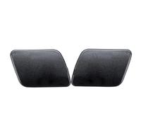 Toiumops Cubierta del lavafaros para VW Golf 4 IV Mk4 1998-2006, 1 par de Cubiertas de Chorro de arandela de Faros de Coche, Tapa de Parachoques Delantero Negra